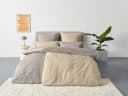 Bruno Banani Wendebettwäsche Merlin Beige Grau 100% Baumwolle Bild 2
