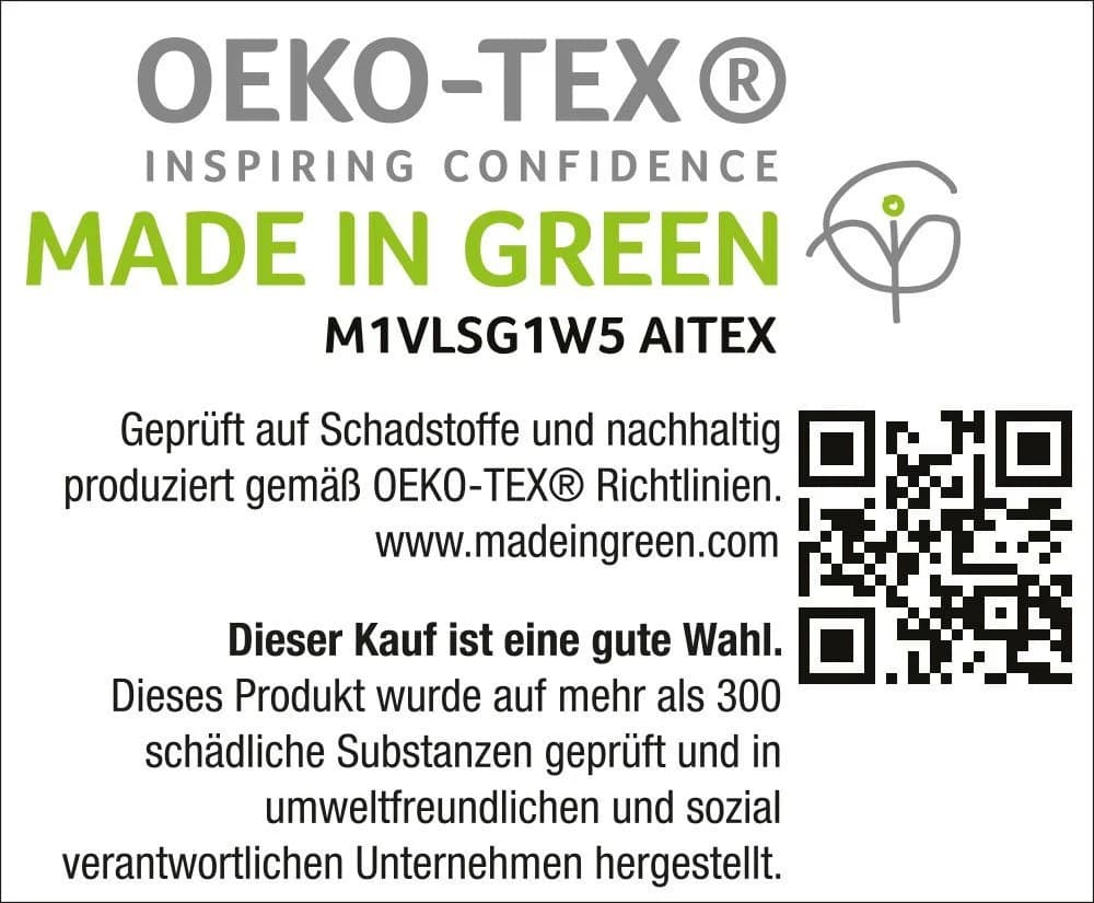 OTTO HOME Bettwäsche Renu Grün Gemustert Linon 2-tlg. - Bild 5