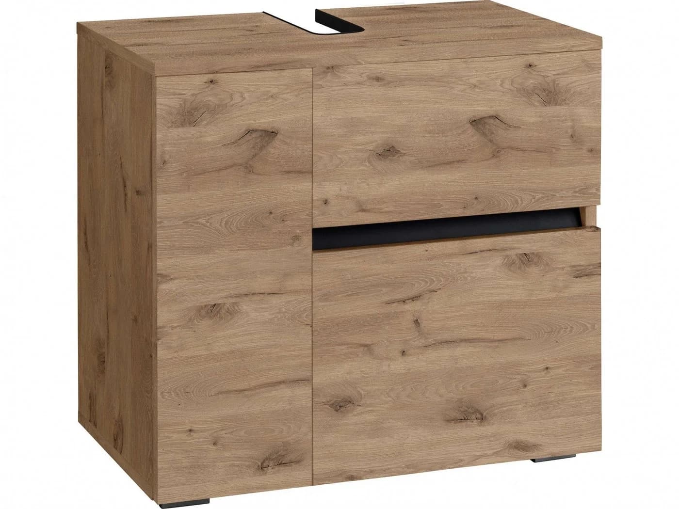 Home Affaire Wisla Waschbeckenunterschrank Wiking Eiche Push-to-Open - Bild 2