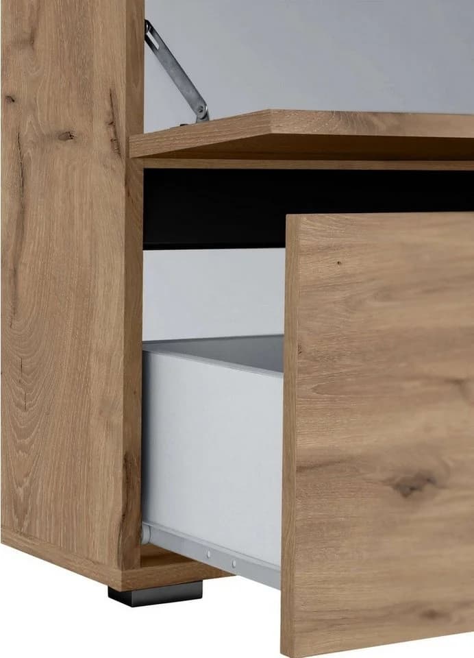 HOME AFFAIRE Wisla Waschbeckenunterschrank Wiking Eiche Push-to-open - Bild 5