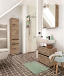 Waschbeckenunterschrank Wisla Home affaire Wiking Eiche Push-to-open Bild 1