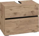 Waschbeckenunterschrank Wisla Home affaire Wiking Eiche Push-to-open Bild 3