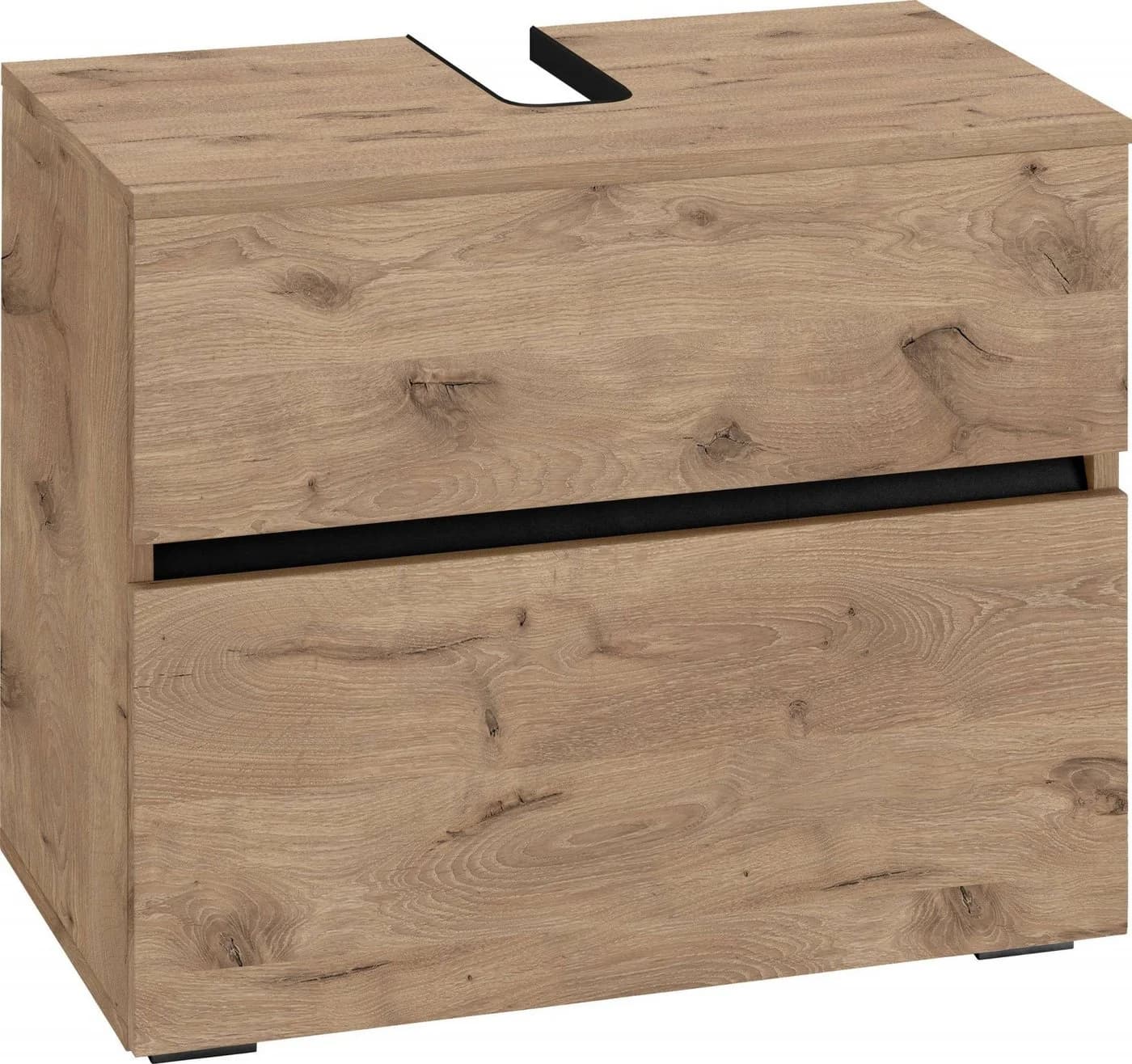 Waschbeckenunterschrank Wisla Home affaire Wiking Eiche Push-to-open - Bild 3