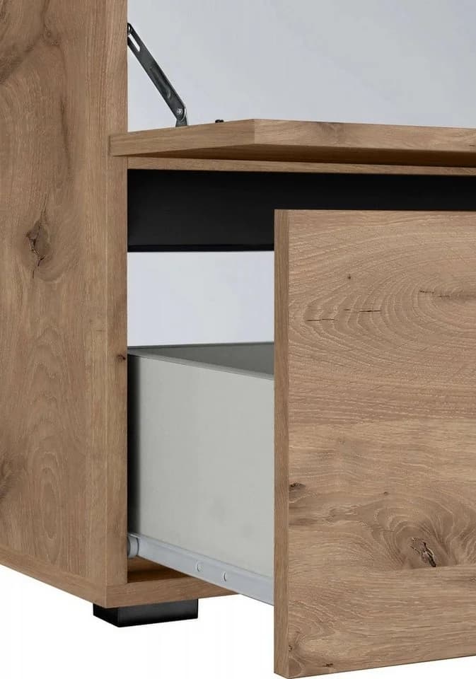 Waschbeckenunterschrank Wisla Home affaire Wiking Eiche Push-to-open - Bild 5
