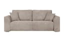 INOSIGN Sofa BEATRICE 2-Sitzer Taupe Cord Bild 1