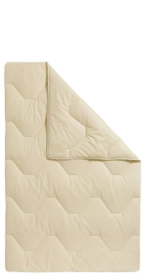 OTTO HOME Naturfaserbettdecke 100% Baumwolle 200x200 cm Beige - Bild 1