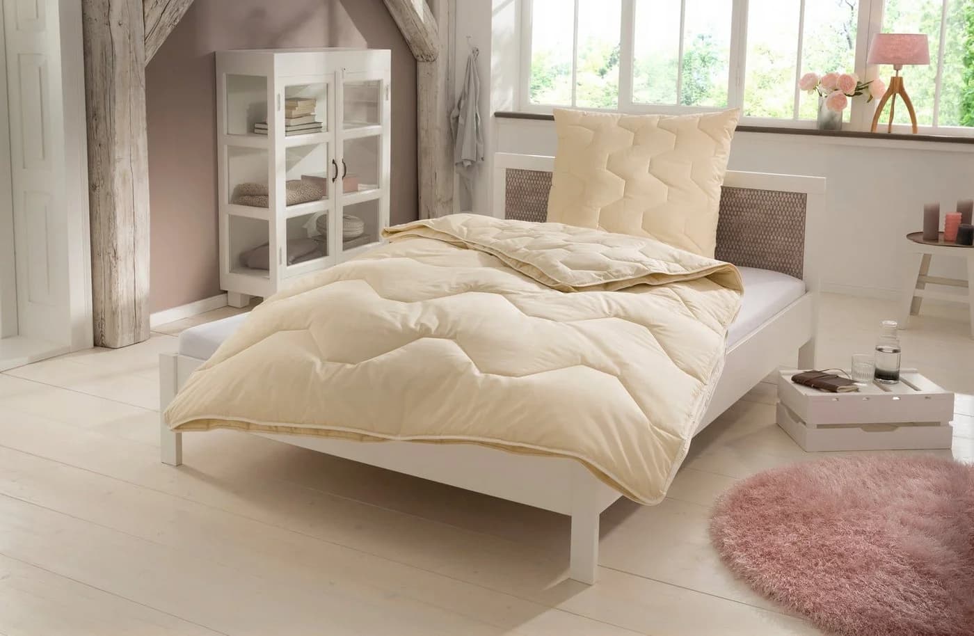 OTTO home Naturfaserbettdecke Baumwolle 60 °C - Bild 2