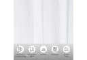 My Home Gardine Belem (2 St) Schlaufen Transparent Voile Kreise Bild 3