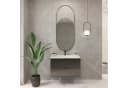 welltime Waschtisch Athen Schwarz Hochglanz mit Softclose Bild 1