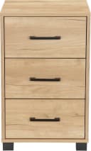 OTTO HOME Container Moid 3 Schubladen Eiche Natur Schwarz Bild 4