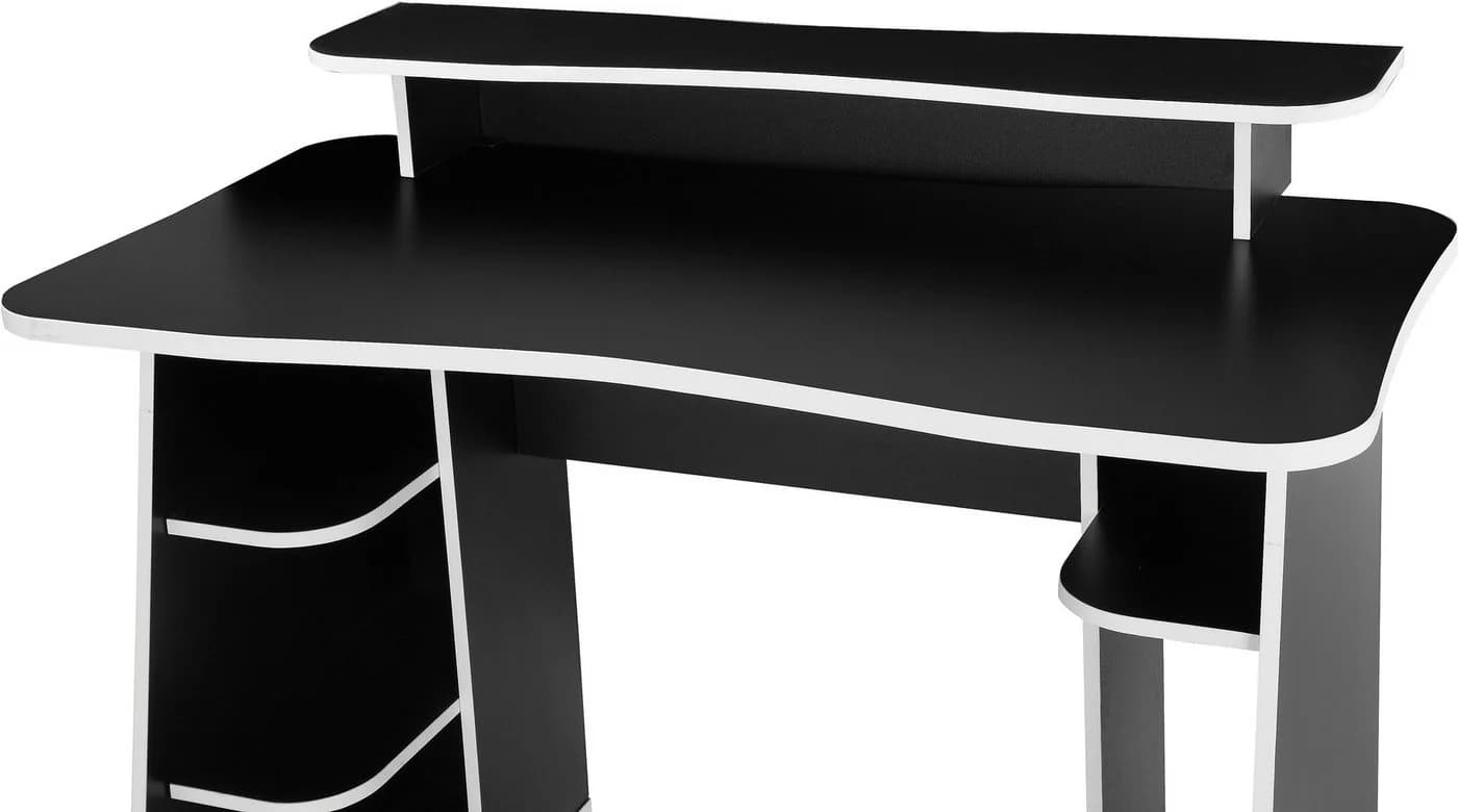 OTTO HOME Gamingtisch GAME Schwarz mit Monitoraufsatz - Bild 5