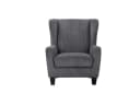 Home Affaire Ohrensessel Chilly mit Hocker Anthrazit Bild 1