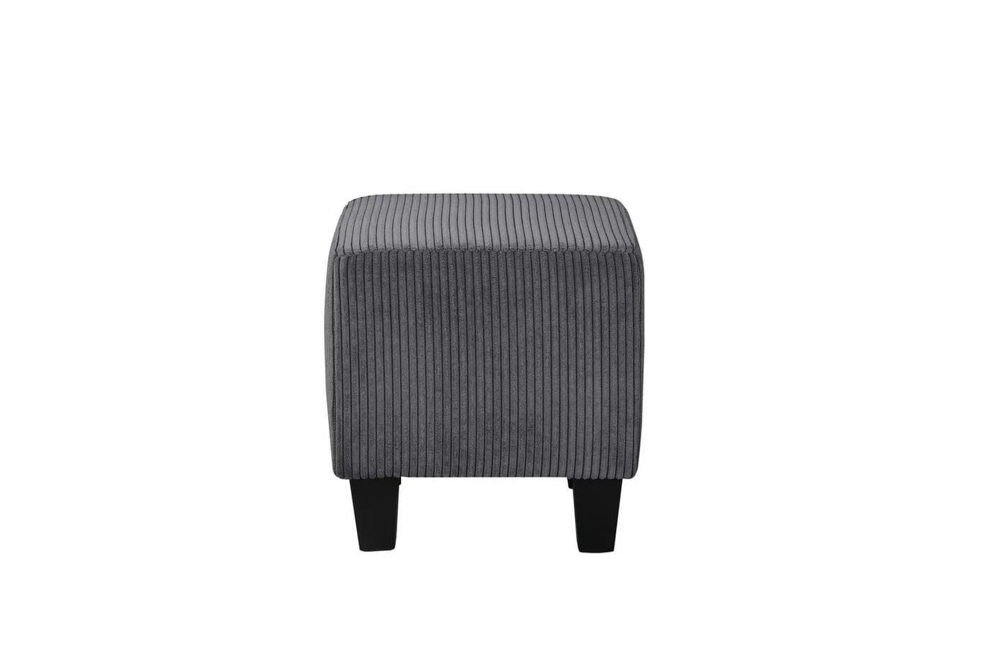 Home Affaire Ohrensessel Chilly mit Hocker Anthrazit - Bild 5