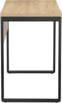 Schreibtisch OTTO HOME Moid Eiche Natur Schwarz Kufengestell Bild 4