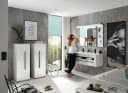 Home affaire Midischrank Cantara Weiß Hochglanz mit 3 Böden Bild 4