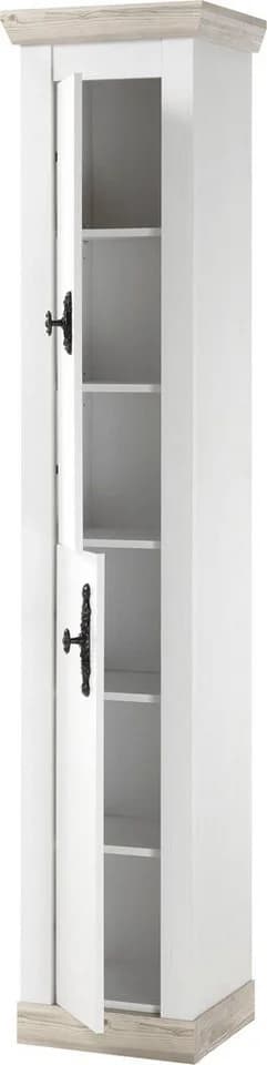 Home Affaire Hochschrank Florenz Badschrank Landhausstil Weiß - Bild 5