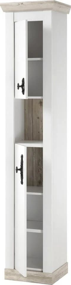 Home Affaire Hochschrank Florenz Weiß Landhausstil - Bild 5