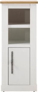 OTTO HOME Midischrank WESTMINSTER Landhausstil Weiß Metallgriffe Bild 3