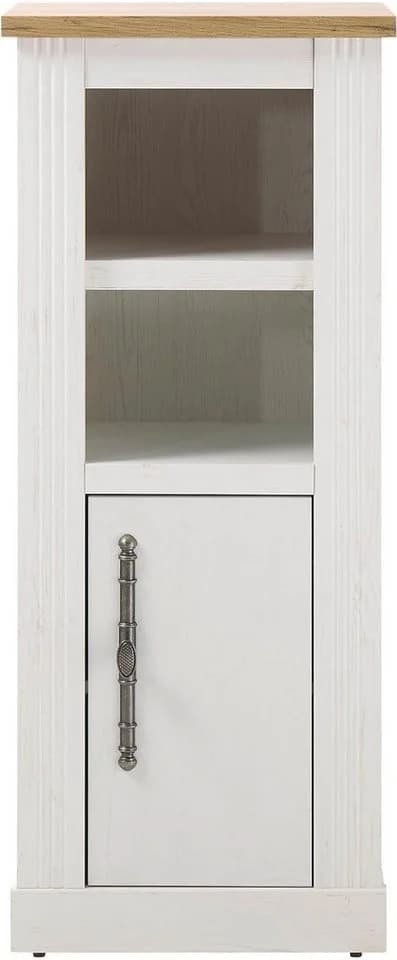 OTTO HOME Midischrank WESTMINSTER Landhausstil Weiß Metallgriffe - Bild 3