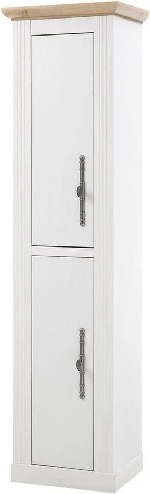 OTTO HOME WESTMINSTER Badschrank Landhausstil Weiß Metallgriffe - Bild 2