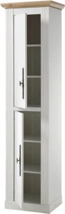 OTTO HOME WESTMINSTER Badschrank Landhausstil Weiß Metallgriffe Bild 4