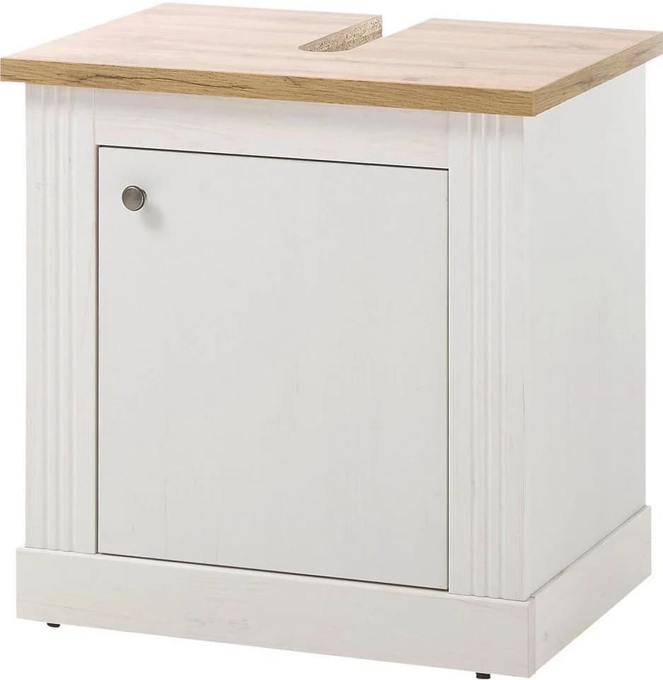 OTTO HOME WESTMINSTER Waschbeckenunterschrank Landhausstil Weiß - Bild 2