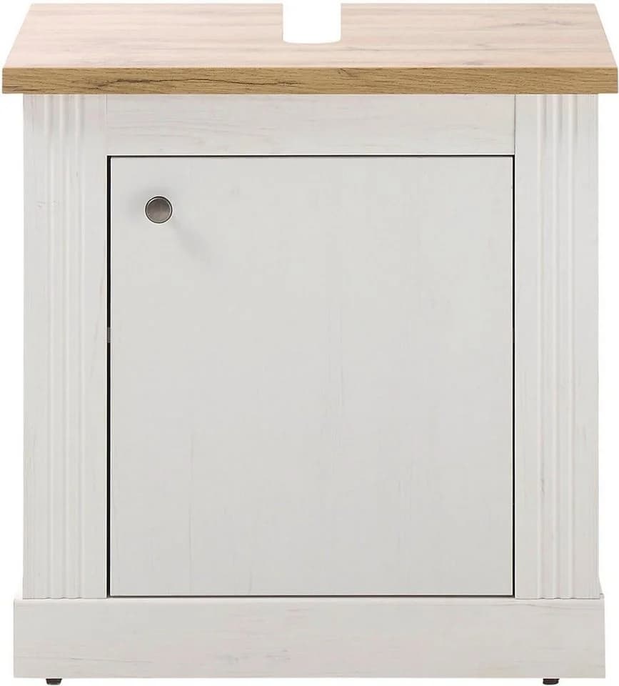 OTTO HOME WESTMINSTER Waschbeckenunterschrank Landhausstil Weiß - Bild 3