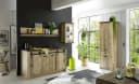 HOME AFFAIRE Spülenschrank Sherwood Braun Old Style mit Soft-Close Bild 1