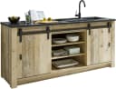 HOME AFFAIRE Spülenschrank Sherwood braun mit Schiebetüren Bild 2
