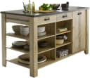 HOME AFFAIRE Unterschrank Sherwood Braun Holzoptik Soft-Close Bild 3