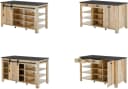 HOME AFFAIRE Unterschrank Sherwood Braun Holzoptik Soft-Close Bild 4