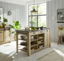 HOME AFFAIRE Unterschrank Sherwood Braun Holzoptik Soft-Close Bild 5