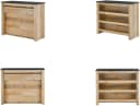 Home Affaire Unterschrank Sherwood Braun mit Handtuchhalter Bild 4