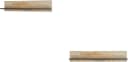 HOME AFFAIRE Wandregal Sherwood Braun Modernes Holz Dekor Bild 2