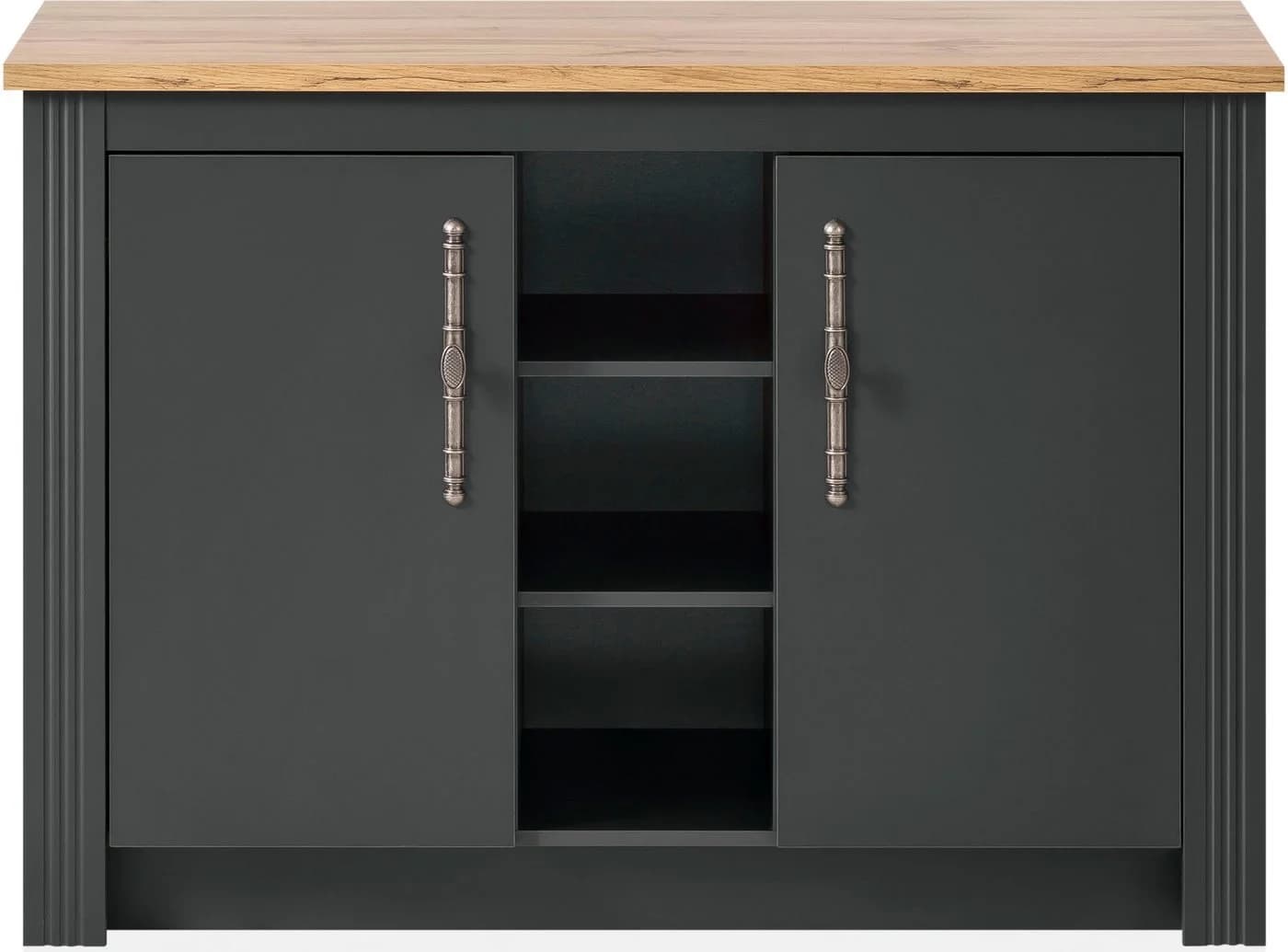 OTTO HOME Spülenschrank Westminster Grau Landhausstil - Bild 2