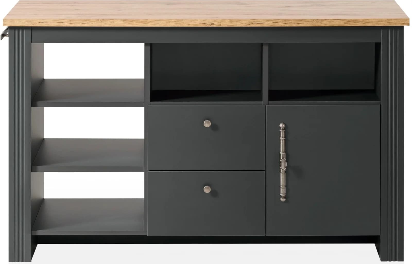 OTTO HOME Unterschrank KS-Westminster Grau Dunkel mit Handtuchstange