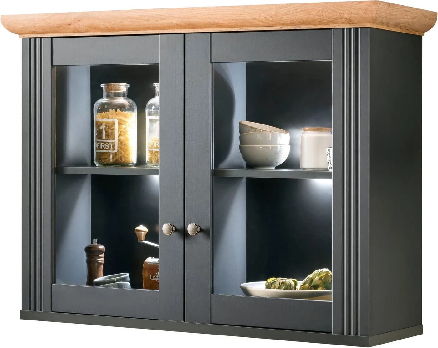OTTO HOME Hängeschrank Westminster Grau Landhausstil - Bild 4