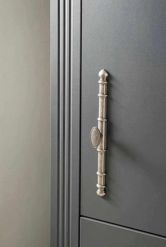 OTTO HOME Hochschrank Westminster grau Landhausstil - Bild 5