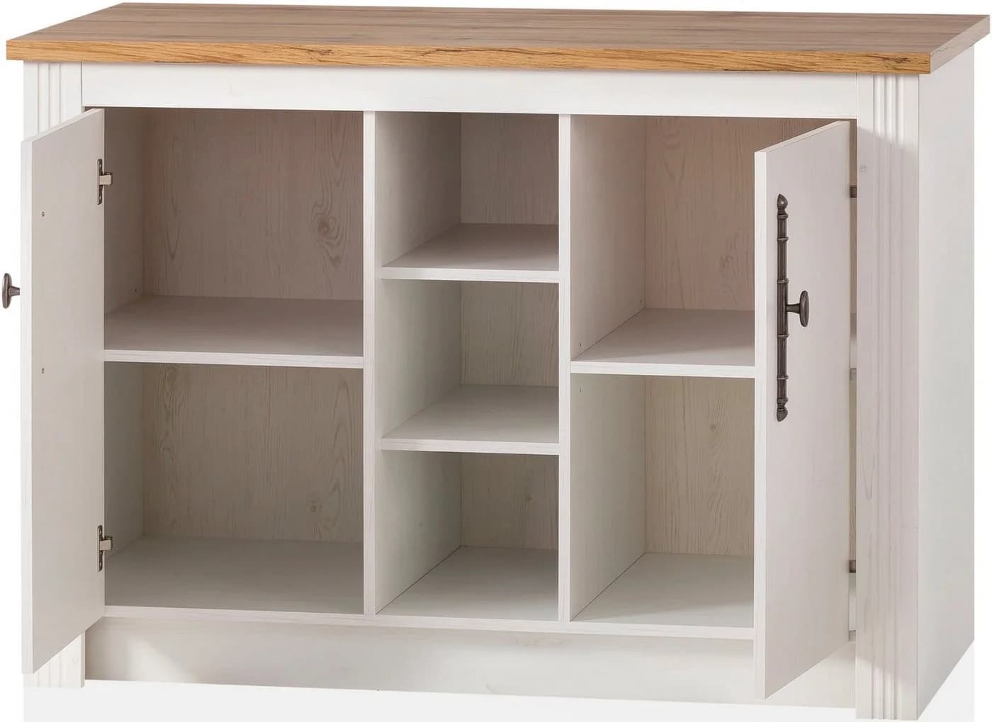 OTTO HOME Spülenschrank Westminster Weiß Landhausstil - Bild 4