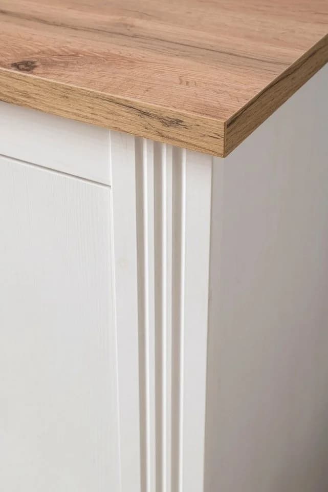 OTTO HOME Spülenschrank Westminster Weiß Landhausstil - Bild 5