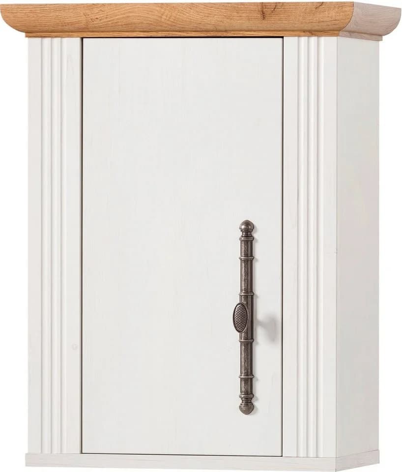 OTTO HOME Hängeschrank Westminster Landhausstil Weiß Metallgriffe