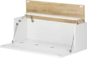 HOME AFFAIRE Wandsekretär CiTY/GiRON Weiß Klappbar Modern Bild 5