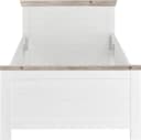 HOME AFFAIRE Florenz Doppelbett Landhausstil Weiß Bild 3