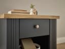 OTTO HOME Nachtkommode WESTMINSTER Grau dunkel 1 Schublade Bild 5