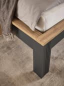 OTTO HOME WESTMINSTER Bett Landhausstil Grau Eiche Dekor Bild 5