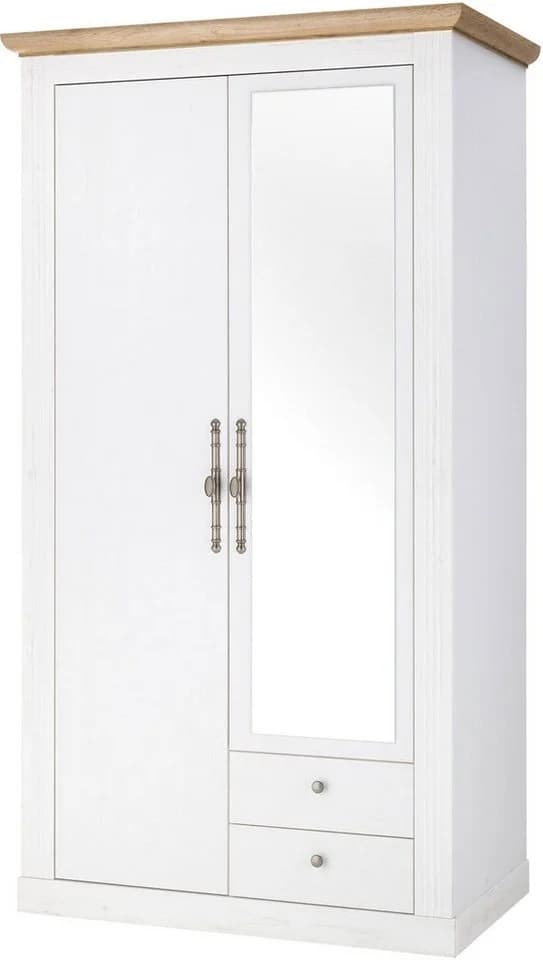 OTTO HOME WESTMINSTER Kleiderschrank Weiß Landhausstil - Bild 2