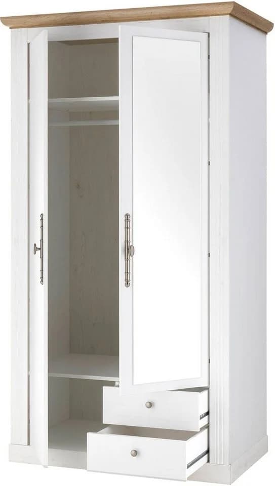 OTTO HOME WESTMINSTER Kleiderschrank Weiß Landhausstil - Bild 4