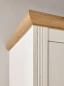 OTTO HOME WESTMINSTER Kleiderschrank Weiß Landhausstil 3 Türen Bild 5