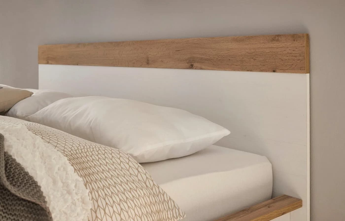 OTTO HOME WESTMINSTER Bett Landhausstil Weiß Pinie Weiss Dekor - Bild 5