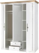 OTTO HOME Westminster Schlafzimmer-Set Weiß 3-tlg Bild 4